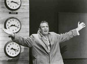 Howard Beale tells his TV audience he's "mad as hell, and not going to take this anymore!"