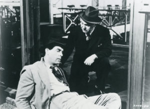 Neff and Barton Keyes (Edward G. Robinson) have their final conversation.